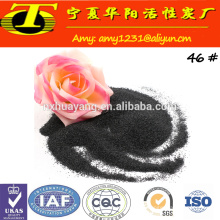 200/325 MESH poudre d&#39;oxyde d&#39;aluminium fondu noir fabriqué en Chine à vendre